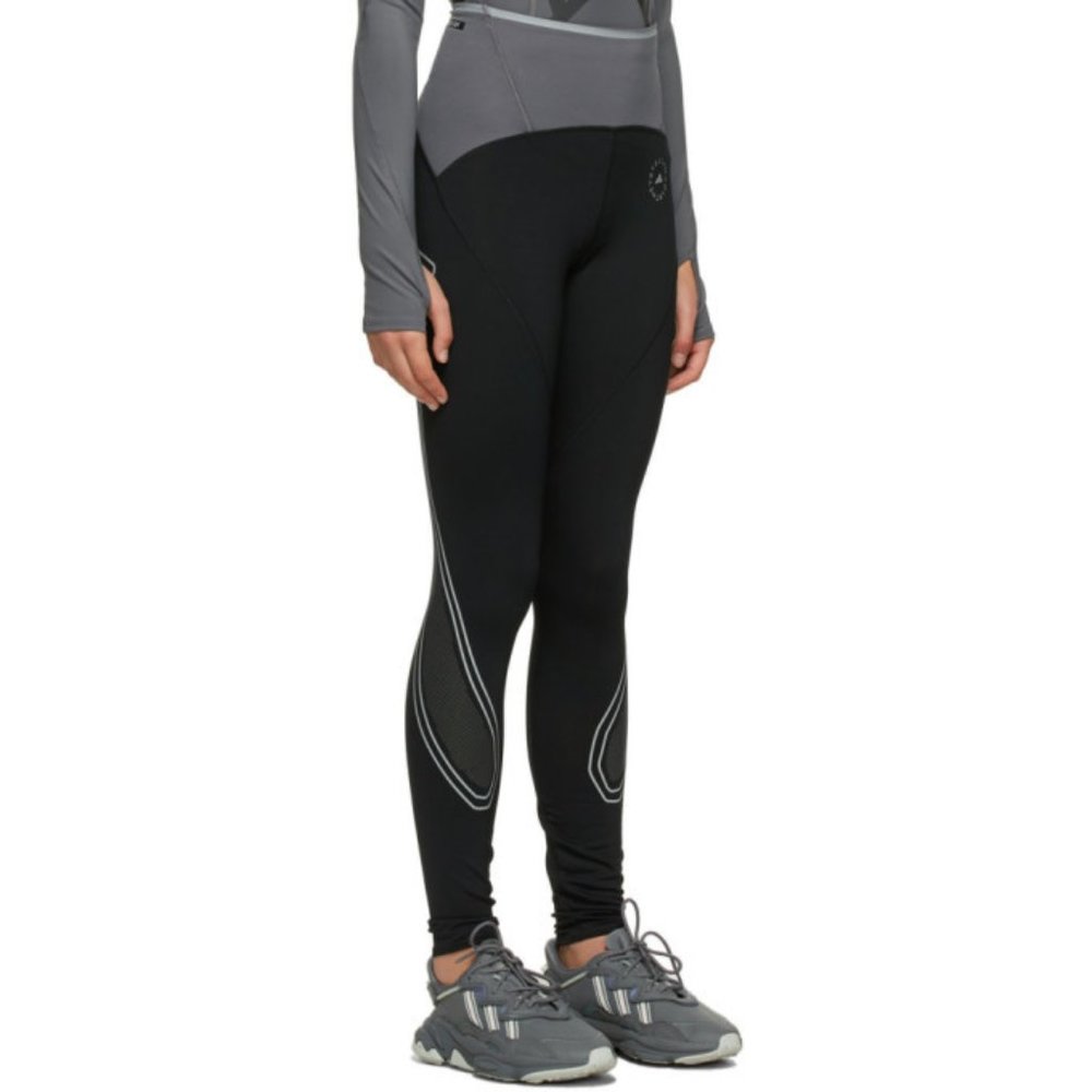NWOT Adidas by Stella McCartney Truepace Cold.Rdy Leggings Black & Gray Size XS - Picture 6 of 14